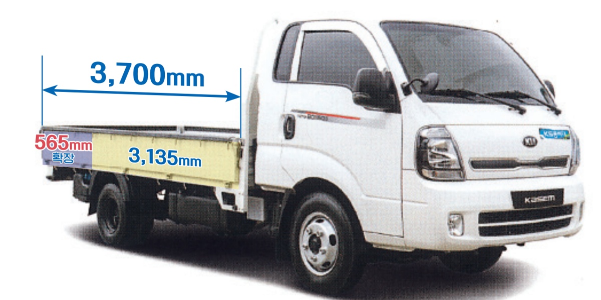 기아 봉고 [1.2TON] - 3,700 / 3,900 대표 이미지
